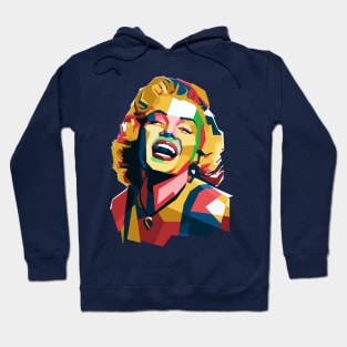 Marilyn Monroe WPAP Pop Art Ilustration Hoodie